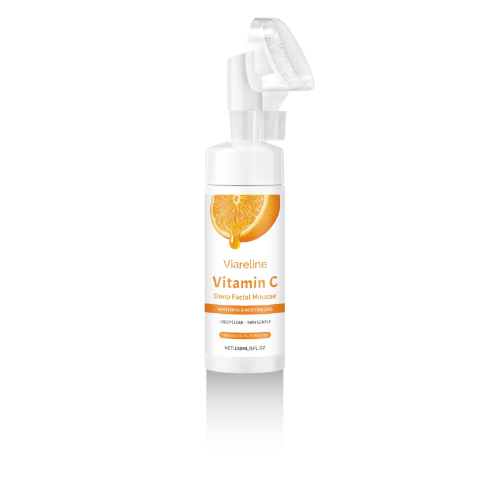 Vitamin C Facial Cleanser Deep Cleansing Oil Control Reduce Blackhead Remove Pore
