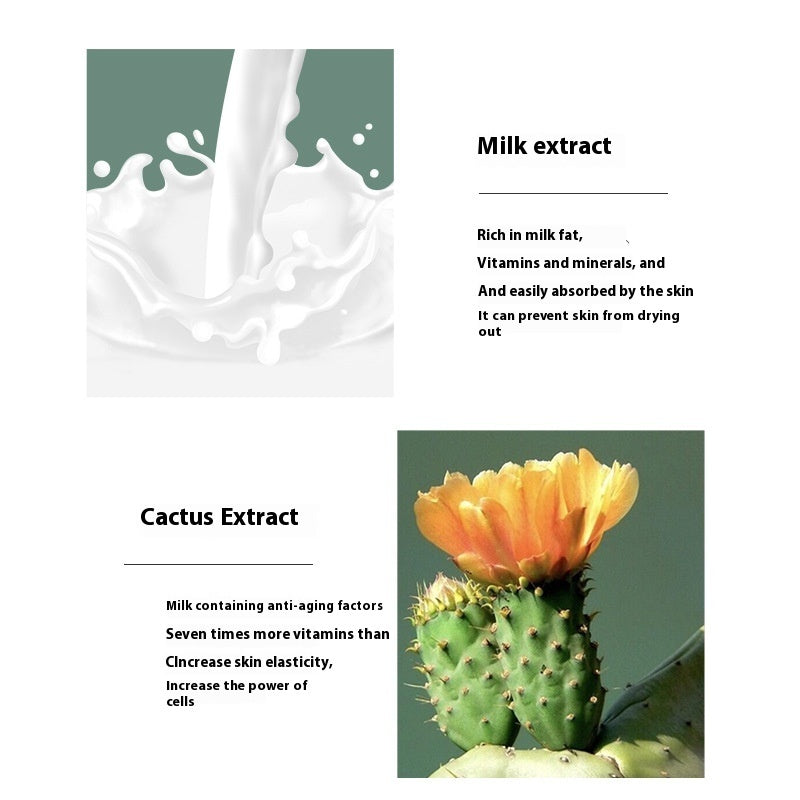 Milk Cleansing Exfoliating Gel Mild Moisturizing Exfoliating Gel