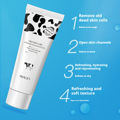 Milk Cleansing Exfoliating Gel Mild Moisturizing Exfoliating Gel