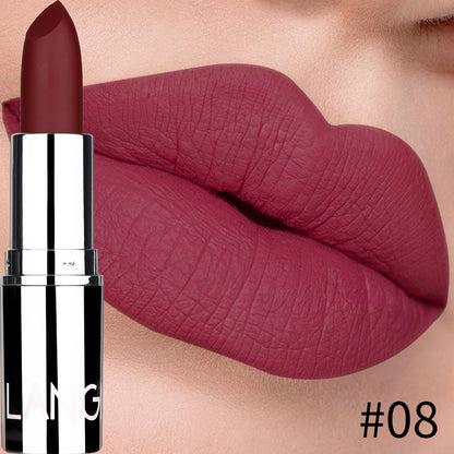 LANG Silver matte lipstick