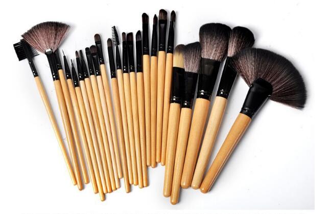 24 Pcs Makeup Brush Sets Professional Cosmetics Brushes Eyebrow Powder Foundation Shadows Pinceaux Make Up Tools