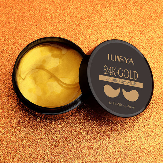 Liya 24k Collagen Gold Eye Mask 60 Pieces In A Box