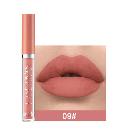 Handaiyan Matte Lip Glaze Liquid Lipstick Mini Tube Lip Gloss