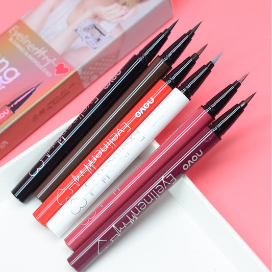 Eyeliner non coloring, non staining, anti sweat, waterproof multicolor fashion Eyeliner Pen