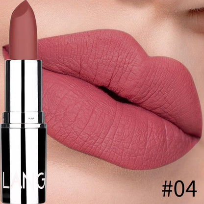 LANG Silver matte lipstick