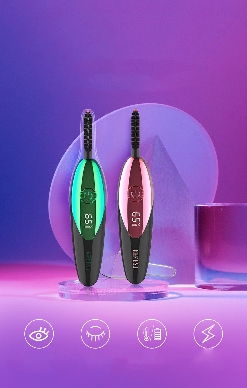 Electric eyelash curler