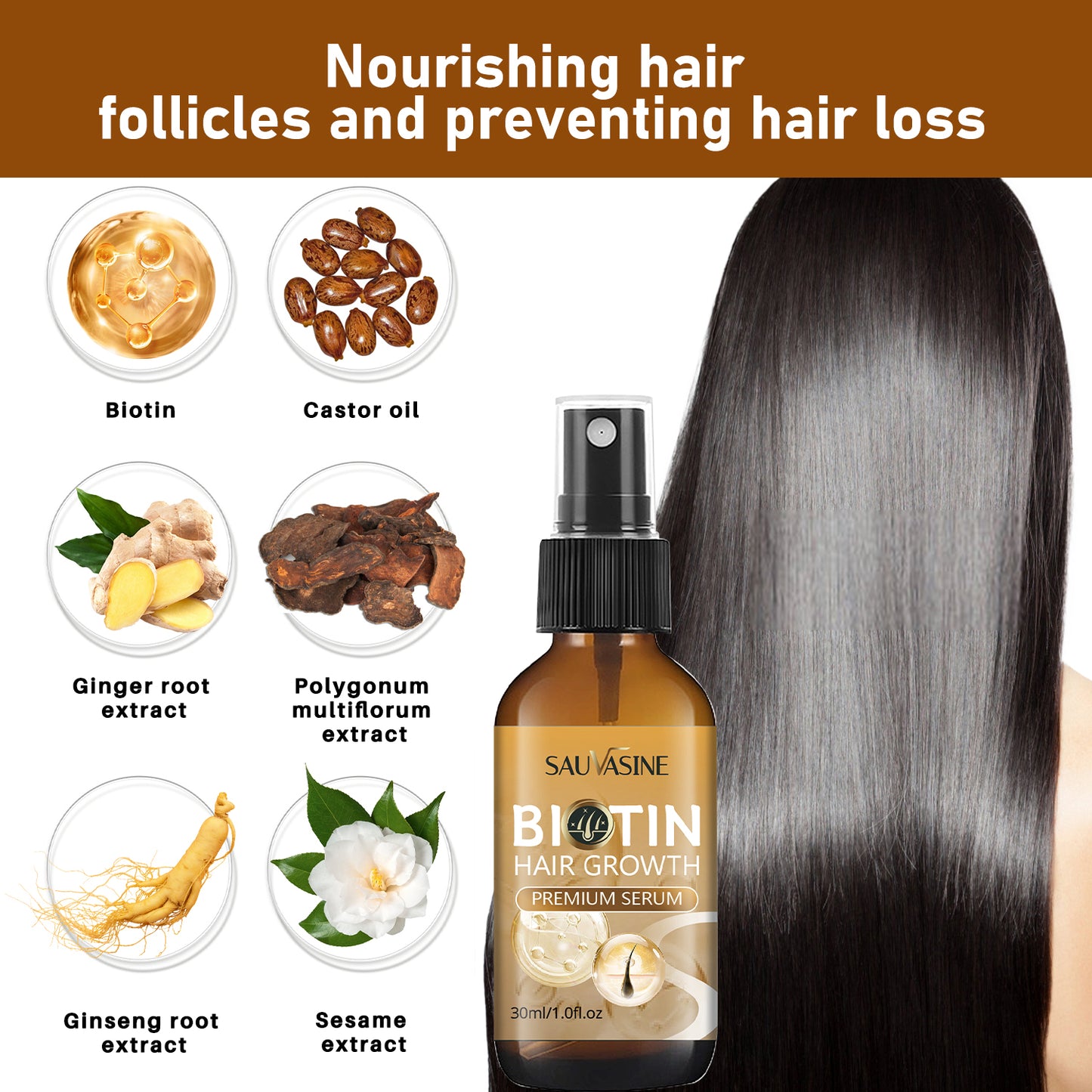 Biotin Hair Growth Spray