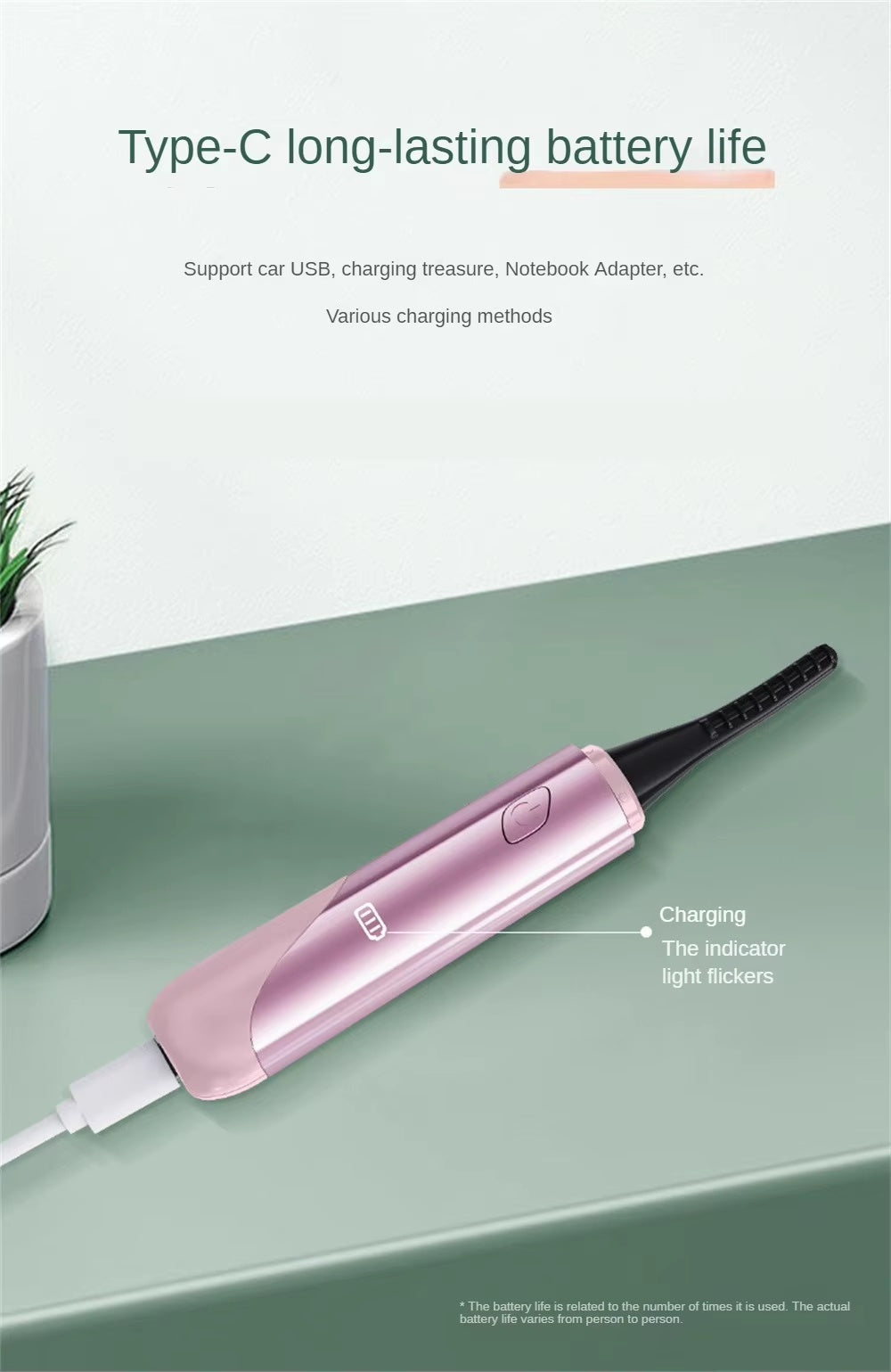 Electric Heated Eyelash Curler