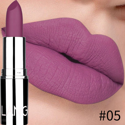 LANG Silver matte lipstick