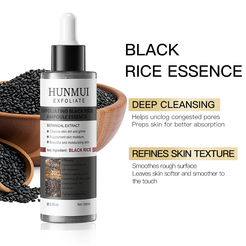 HUNMUI Rice Black Rice Exfoliating Ampoule