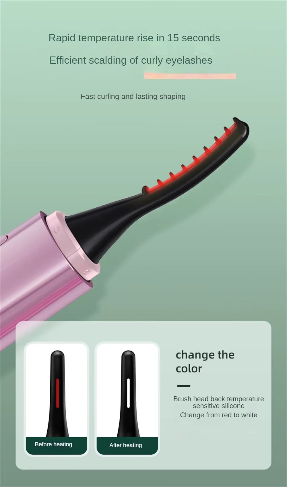 Electric Heated Eyelash Curler