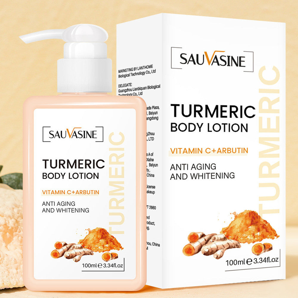 لوشن للجسم لتفتيح البشرة ومنحها الدفء