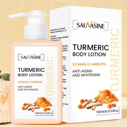 لوشن للجسم لتفتيح البشرة ومنحها الدفء