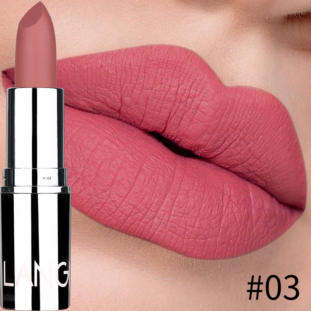 LANG Silver matte lipstick