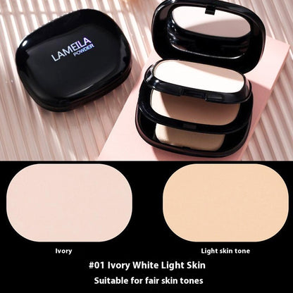 LaMeiLa Concealer Double Layer Powder Ivory White Natural Color
