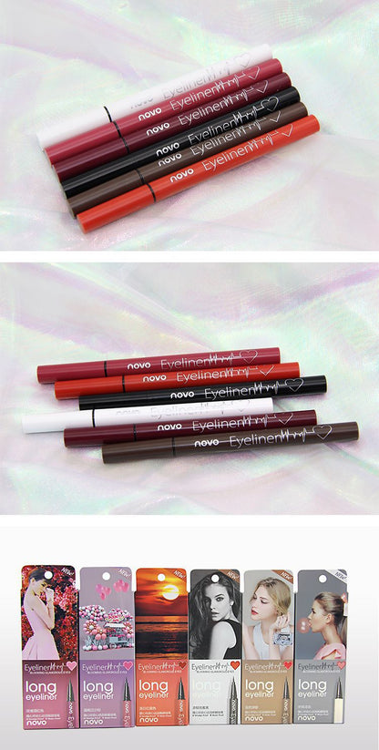 Eyeliner non coloring, non staining, anti sweat, waterproof multicolor fashion Eyeliner Pen