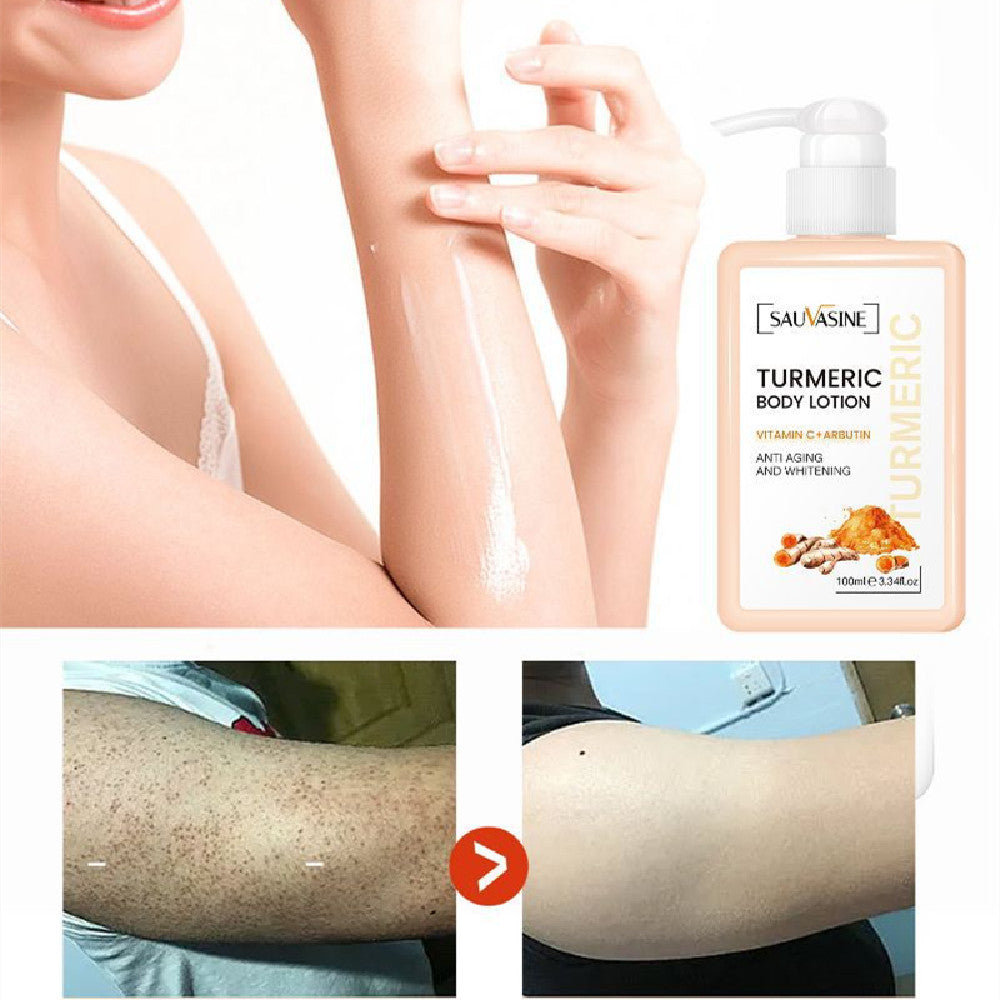 لوشن للجسم لتفتيح البشرة ومنحها الدفء