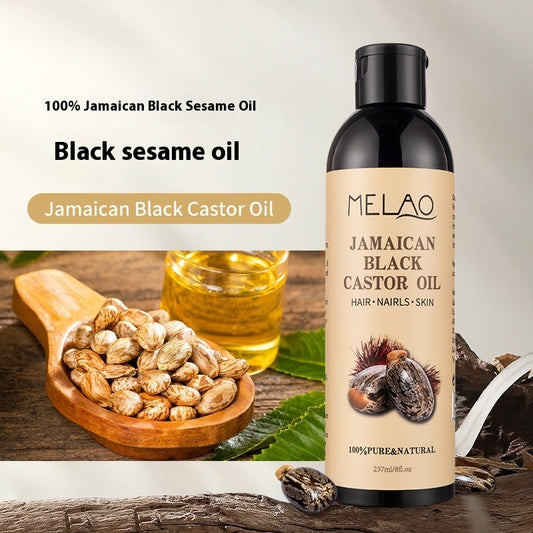 تدليك مرطب بالضغط البارد بزيت الخروع الأسود