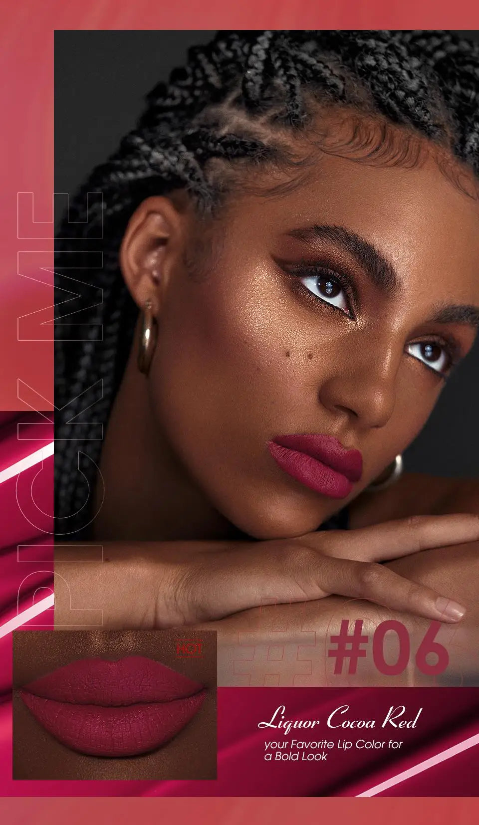 O.TWO.O 12 Color Liquid Lipstick