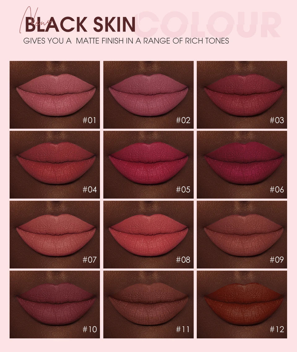 O.TWO.O 12 Color Liquid Lipstick