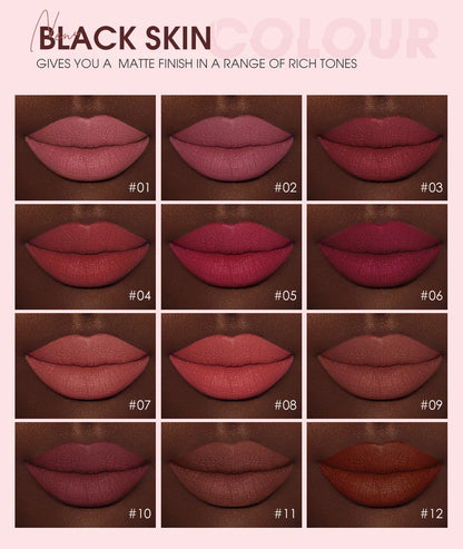 O.TWO.O 12 Color Liquid Lipstick
