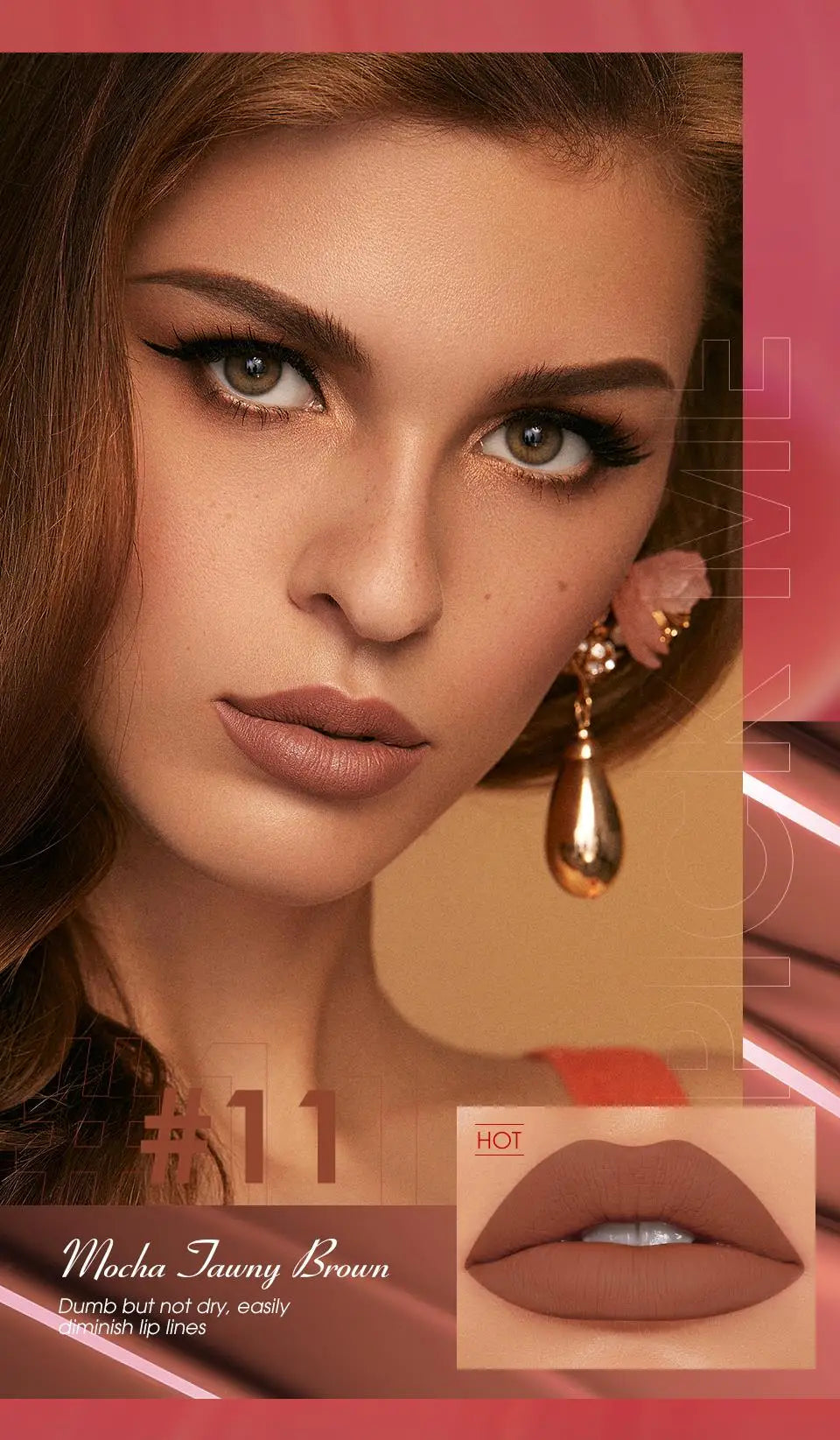 O.TWO.O 12 Color Liquid Lipstick