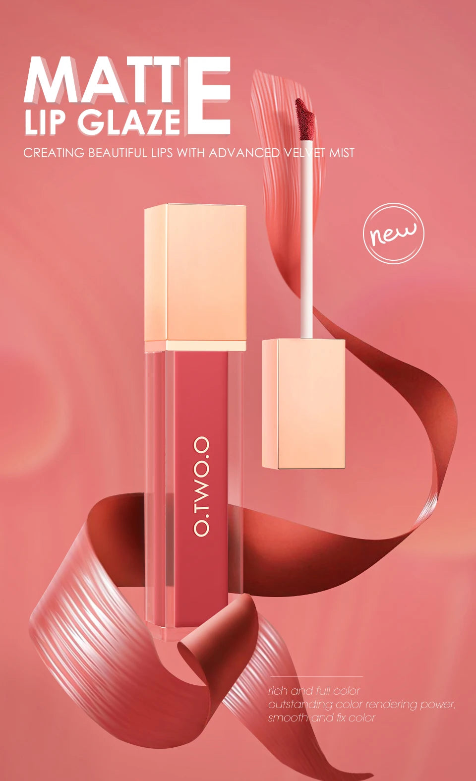 O.TWO.O 12 Color Liquid Lipstick