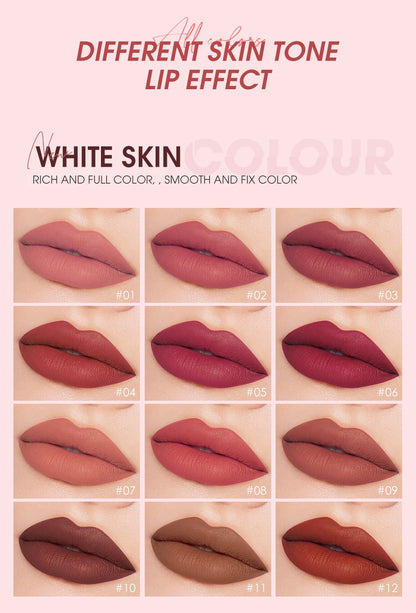 O.TWO.O 12 Color Liquid Lipstick