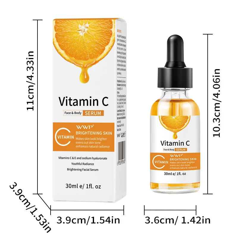 Vitamin C serum facial moisturizing and hydrating essence
