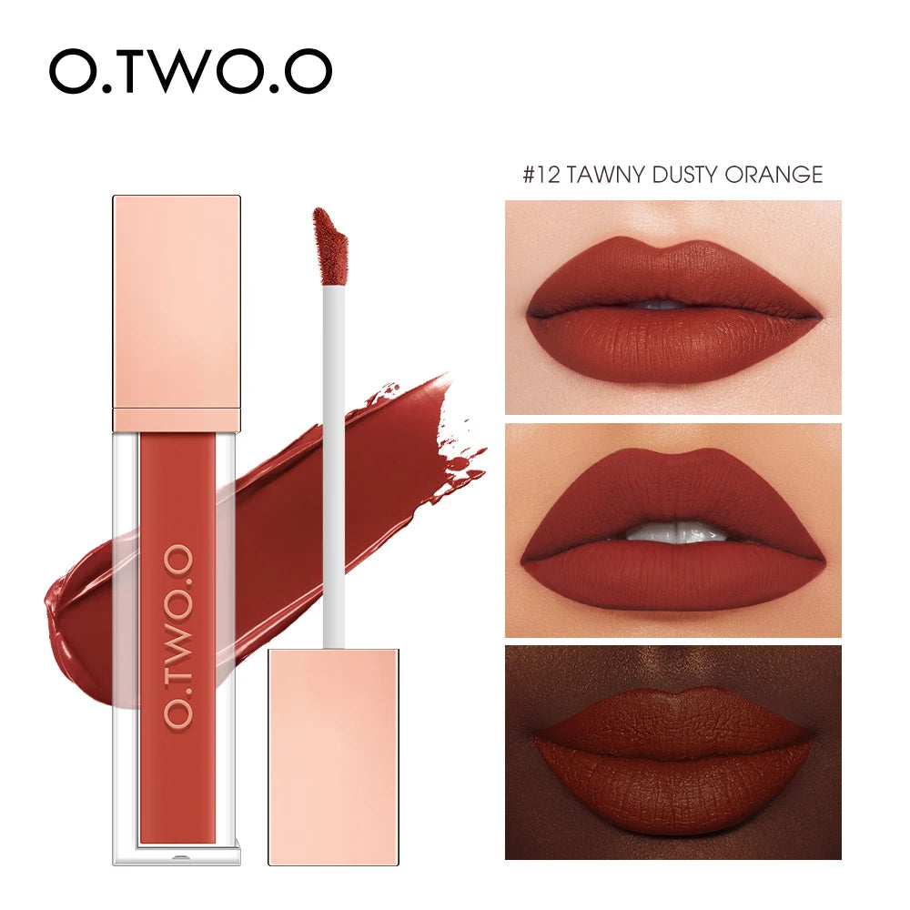 O.TWO.O 12 Color Liquid Lipstick