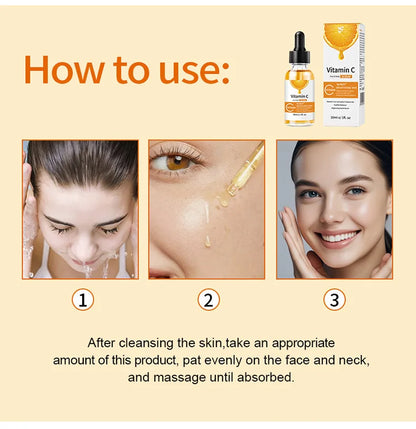 Vitamin C serum facial moisturizing and hydrating essence
