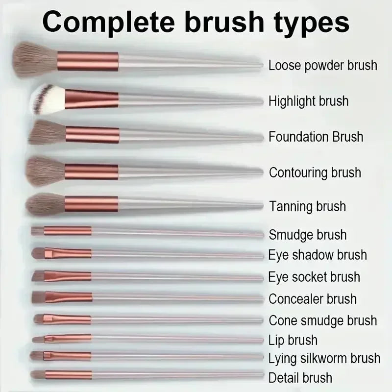 Makeup Brush Set Soft Fluffy Professiona Cosmetic Foundation