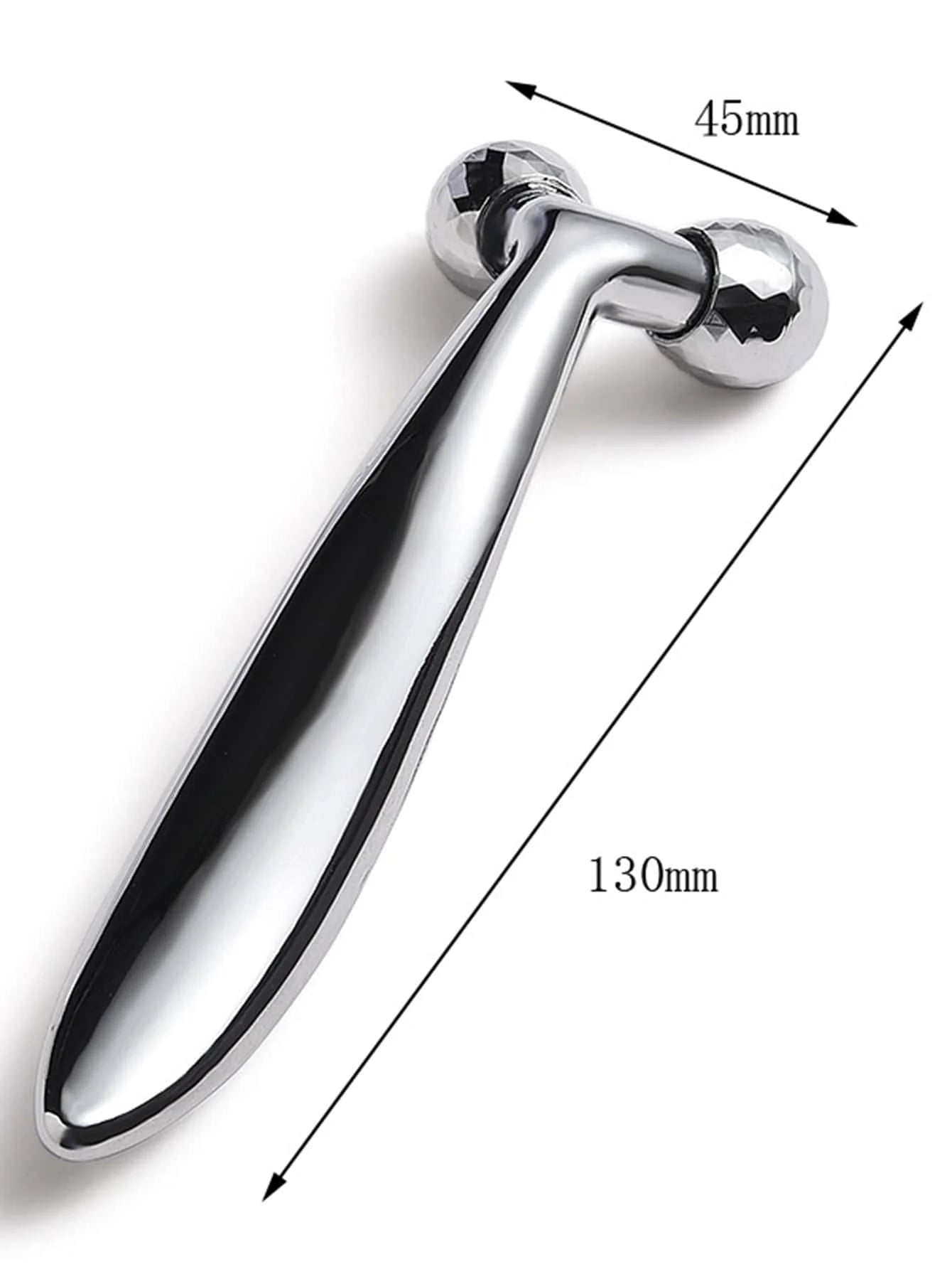 Face Rolling Massager Facial Lift 3D Manual Roller Massager Y Shape 360 Rotating