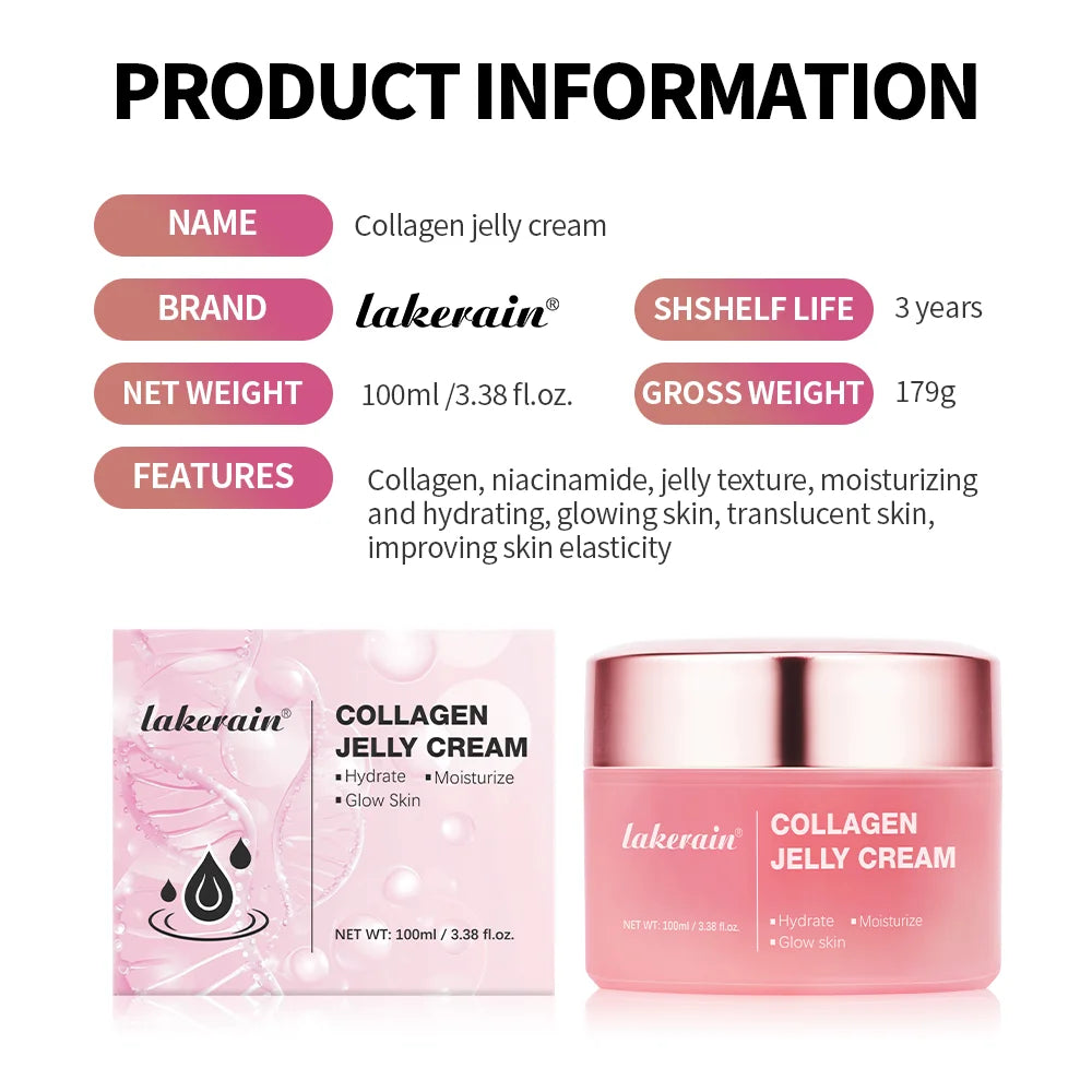 Moisturizing Collagen Jelly Cream Niacinamide Hydrolyzed
