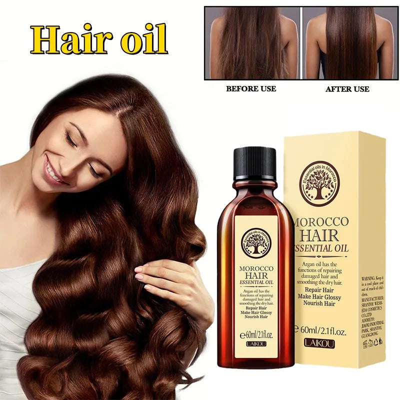 Hair Oil Essential Oil Natural Anti-hair Loss Prevent Hair Dry Soft