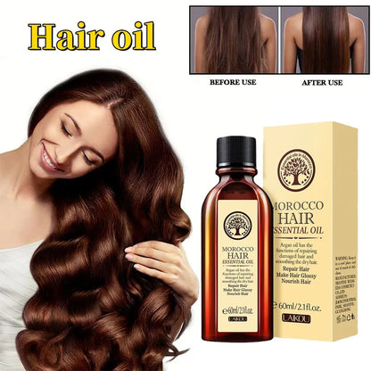 Hair Oil Essential Oil Natural Anti-hair Loss Prevent Hair Dry Soft