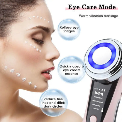 4 in 1 RF EMS Facial Massager Multifunction Skin Care Tools Face