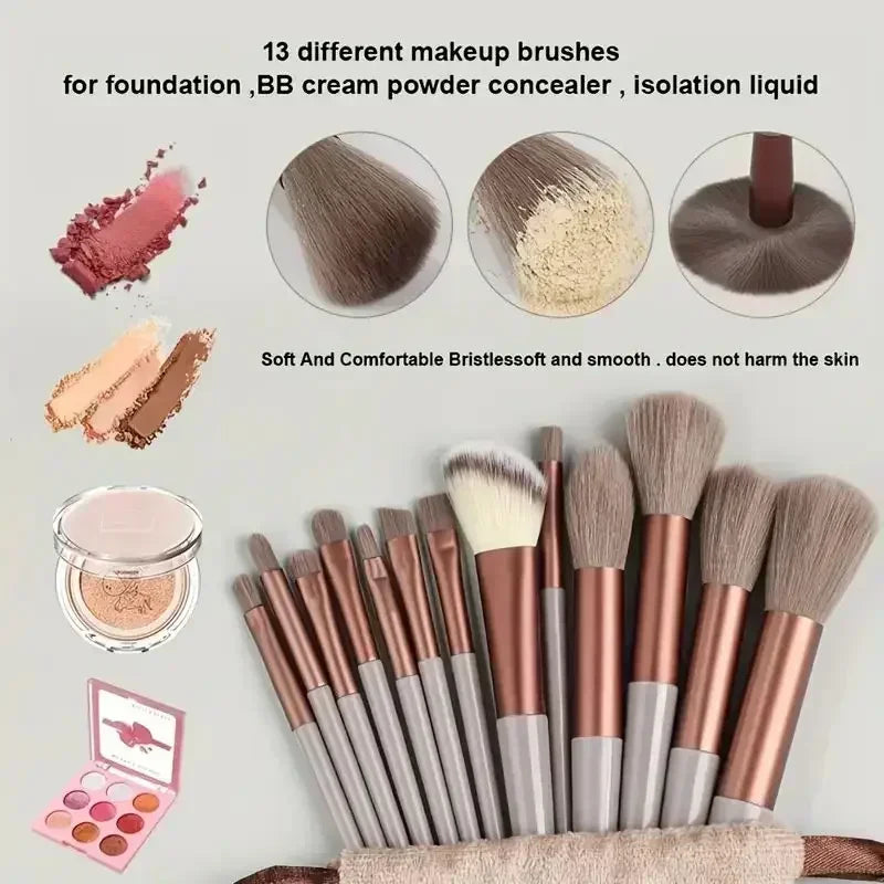 Makeup Brush Set Soft Fluffy Professiona Cosmetic Foundation