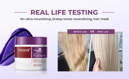 Karseell Purple Hair Mask 16.90 fl.oz 500ml Professional