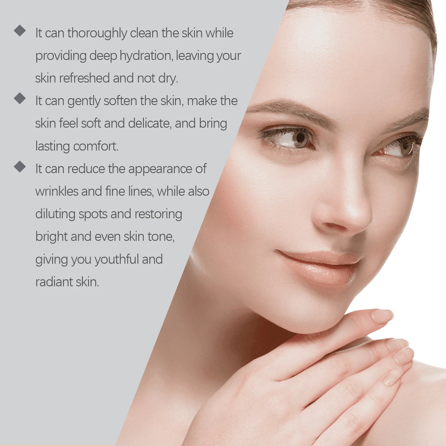 Vitamin C Facial Cleanser Deep Cleansing Oil Control Reduce Blackhead Remove Pore