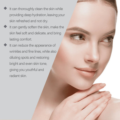 Vitamin C Facial Cleanser Deep Cleansing Oil Control Reduce Blackhead Remove Pore