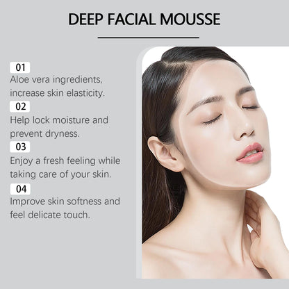 Vitamin C Facial Cleanser Deep Cleansing Oil Control Reduce Blackhead Remove Pore