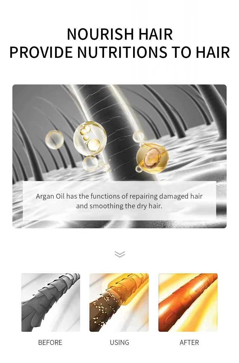 Hair Oil Essential Oil Natural Anti-hair Loss Prevent Hair Dry Soft