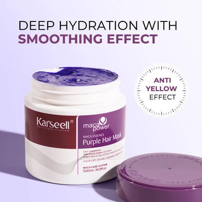 Karseell Purple Hair Mask 16.90 fl.oz 500ml Professional