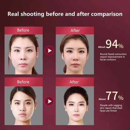 LED Photon Therapy Facial Slimming Vibration Massager Facial