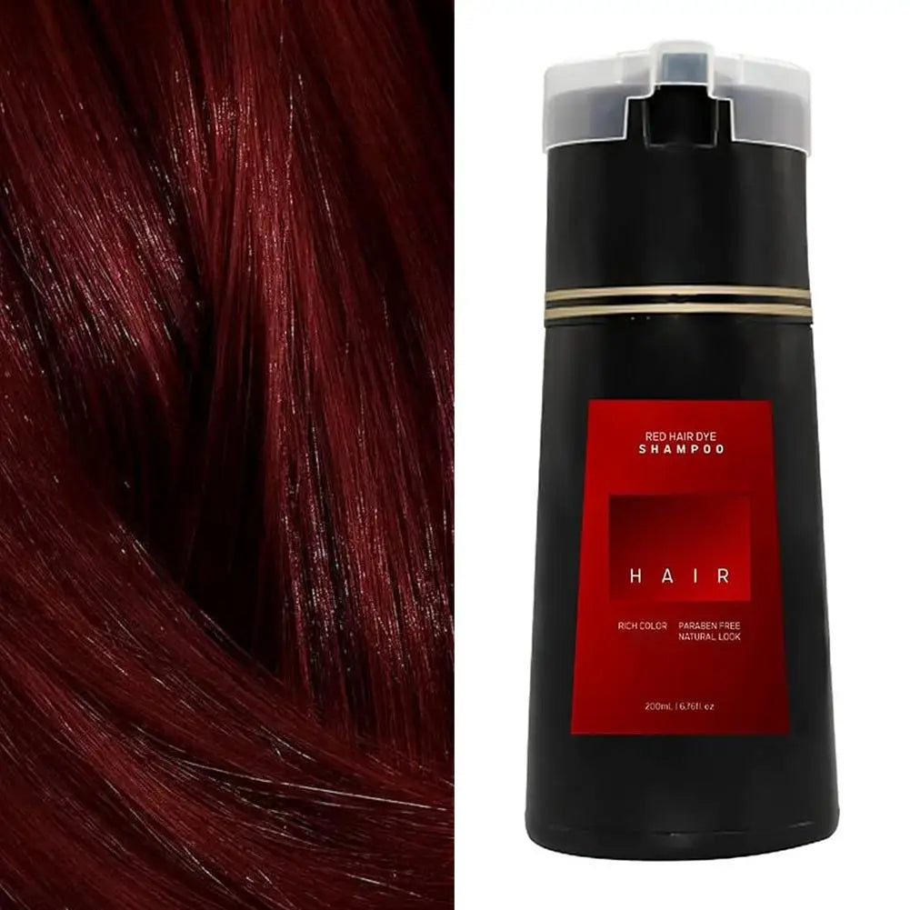 1/2/3PCS Black Hair Dye Shampoo Nova Hair Instant Dye Shampoo,