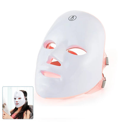 Wireless 7 Colors LED Face Beauty Machine k