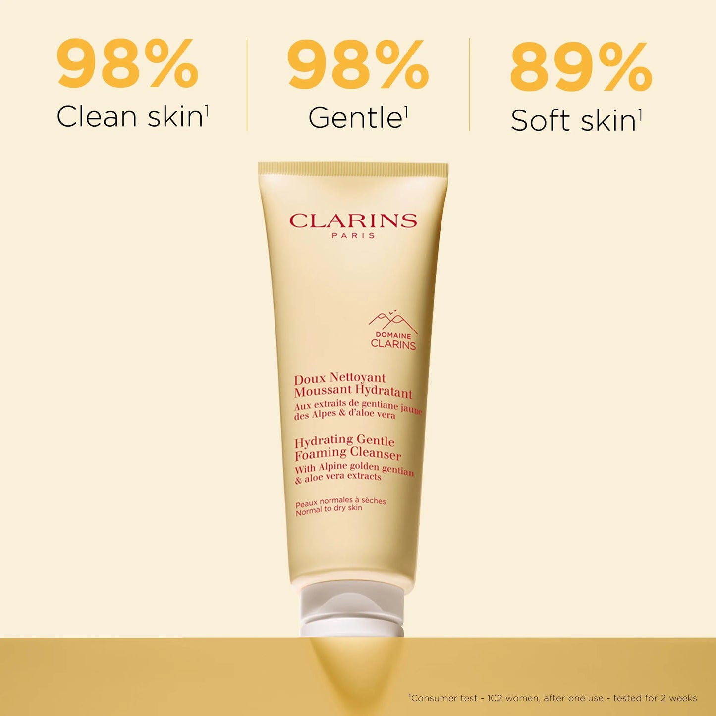 Clarins Hydrating Gentle Foaming Face Cleanser 125ml