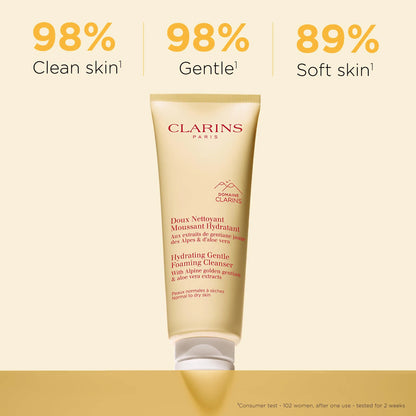Clarins Hydrating Gentle Foaming Face Cleanser 125ml