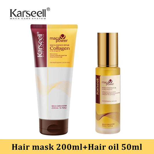 Karseell 50ml Moroccan Argan Oil for Hair Healing Cold Pressed Weightless
